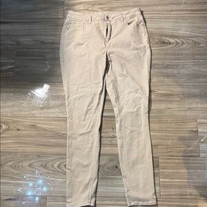 Old Navy Light Tan Skinny Jeans 16
